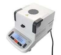 YQVEOT Misuratore di umidità, Analizzatore di umidità alogeno ad Alta precisione Misuratore di umidità elettronico con leggibilità di 0,0001 g capacità Massima 120 g