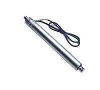 YQVEOT Motore Attuatore Lineare, Attuatore lineare 12V Motore CC Carico Elevato 1200N 15mm/s 800N 22mm/s Corsa 50mm-1000mm per Macchine Agricole(Stroke 50mm,12V 1200N)
