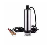 YQVEOT Pompa Vuoto Dc 12v 24v Pompa elettrica for trasferimento Carburante 30l / min Pompa Olio Pompa sommergibile Diesel Diametro 51mm Acciaio Inossidabile(12v)