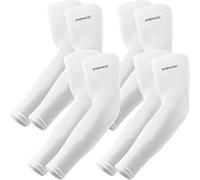 YQXCC 4 Paia Maniche a Braccio - UV Protezione UPF 50+ Manicotto Braccio di Raffreddamento Tatuaggio di Copertina per Uomo Donna Sport Ciclismo Golf