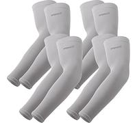 YQXCC 4 Paia Maniche a Braccio - UV Protezione UPF 50+ Manicotto Braccio di Raffreddamento Tatuaggio di Copertina per Uomo Donna Sport Ciclismo Golf