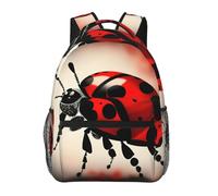 YQxwJL Delizioso Cupcakes Stampa Laptop Zaino Elegante Bookbag College Zaino da Viaggio Business Borsa da Lavoro per Uomini Donne, Tracce di coccinella d'arte, One Size