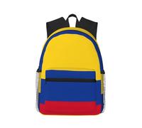 Yqxwjl Zaino con stampa bandiera della Georgia per donne uomini, borsa per laptop, zaino da viaggio casual leggero, Bandiera della Colombia, One Size, Zaini