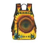 YQxwJL Zaino leggero con stampa aereo in serata, borsa da viaggio per libri universitari, zaino per laptop per uomini e donne, Sei il mio girasole di sole, One Size