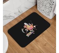 YQZQJEXW Gabriel Dropout 2 eleganti zerbini tappetini da bagno tappeti cuscini