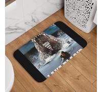 YQZQJEXW Tappetini da bagno eleganti per il compleanno del film horror di Lake Placid Spigel