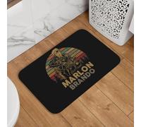 YQZQJEXW Zerbini da bagno in edizione limitata con la scritta Mafia di Marlon Brando che ama i film tappeti nordici