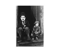 YRAEYWAER Charles Chaplin The Kid(1) Poster decorativo estetico per soggiorno, camera da letto, soggiorno, camera da letto, soggiorno, decorazione artistica da parete, poster 40 x 60 cm, senza cornice