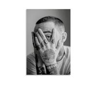 YRAEYWAER Mac Miller (4), poster decorativi da parete per soggiorno, camera da letto, soggiorno, stile moderno, 30 x 45 cm, senza cornice