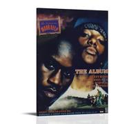 YRAEYWAER Mobb Deep The Album Poster decorativo estetico per soggiorno, camera da letto, soggiorno, camera da letto, soggiorno, decorazione artistica da parete, 20 x 30 cm, stile cornice