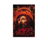 YRAEYWAER Poster di Killogy Slayer, The Repentless Killogy, decorazione artistica da parete per soggiorno, camera da letto, soggiorno, 30 x 45 cm, senza cornice