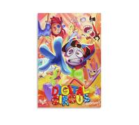 YRAEYWAER The Amazing Digital Circus Poster decorativo estetico per soggiorno, camera da letto, soggiorno, camera da letto, soggiorno, decorazione artistica da parete, poster 40 x 60 cm, senza cornice