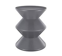 YRCHang Sgabello Da Cosmetico Creativa, Sgabello Da Trucco Rotondo Plastica, Sgabello Da Doccia Da Bagno Anti-vaso Impermeabile Per Sala Da Letto Camera Da Letto, 36×45 Cm(Color:Grigio)