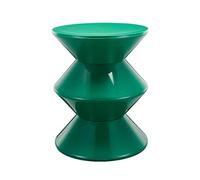 YRCHang Sgabello Da Cosmetico Creativa, Sgabello Da Trucco Rotondo Plastica, Sgabello Da Doccia Da Bagno Anti-vaso Impermeabile Per Sala Da Letto Camera Da Letto, 36×45 Cm(Color:Verde)