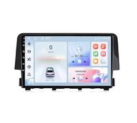 YRCTHEK Android 15 Autoradio 9 Pollici Car Stereo Navigation GPS per Civic 10 2015-2020 Collega e USA con Vivavoce Bluetooth Supporto Comandi al Volante WiFi 4G Dual USB,4CoreWifi1G+32G