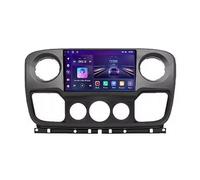 YRCTHEK Android 16 Autoradio 9 Pollici Car Stereo Navigation GPS per Renault Master Opel Movano 2010-2021 Collega e USA con Vivavoce Bluetooth Supporto Comandi al Volante WiFi 4G Dual USB