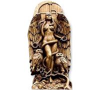 YRDGRG Statua della dea Lilith, statua decorativa della dea di Gaia/Ecate/Lilith, statue in resina naturale, per decorazione artistica da giardino, ornamenti paesaggistici, sculture di dea (colore