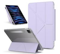 YRDUKJFDJ Borsa e Custodia per Tablet PC for iPad PRO 12.9 inch (2022/2021/2020) Detachable Magnetic Tablet PC Cases Multi-Angle Viewing Clear Transparent Back Shell Shockproof Case(Mor)