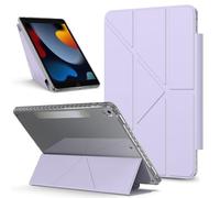 YRDUKJFDJ Borsa e Custodia per Tablet PC for iPad PRO Case 10.5 inch Air 3rd Generation Case Detachable Magnetic Cover Multi-Angle Viewing Clear Back Shell Slim Stand Shockproof Tablet Cover(Mor)