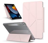 YRDUKJFDJ Borsa e Custodia per Tablet PC for iPad PRO Case 10.5 inch Air 3rd Generation Case Detachable Magnetic Cover Multi-Angle Viewing Clear Back Shell Slim Stand Shockproof Tablet Cover(Pembe)