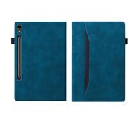 YRDUKJFDJ Borsa e Custodia per Tablet PC for Samsung Galaxy Tab S10 Fe+ / S10 Fe Plus 13.1 inch X620 / X626B Tablet PC Case, Bracket Type Adjustable Fixing Strap Card Slot Tablet Cases(Mavi)
