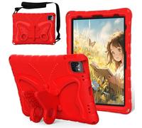 YRDUKJFDJ Borsa e Custodia per Tablet PC Kids Case for iPad Air 11inch (M3 2025 7th/M2 2024 6th), Lightweight Eva Rugged Shockproof Protective Cover with Shoulder Strap Cases Stand Cover(K?RM?z?)