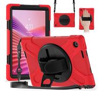 YRDUKJFDJ Custodia for Lenovo Tab S10 10.1 TB-311XU/K10C TB-311FU 2025 2024, Custodia Robusta Antiurto e anticaduta con Tracolla, Custodia Protettiva for Bambini in Silicone(K?RM?z?)