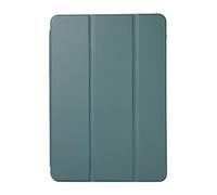 YRDUKJFDJ Custodia per tablet PC, custodia per Xiaomi Pad 6 da 11 pollici con portapenne, custodia intelligente pieghevole a tre ante con retro in morbido TPU, spegnimento automatico (verde A)