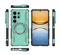 YRDUKJFDJ Custodia Posteriore del Telefono Compatible with Samsung Galaxy S26 Ultra 5G Full Body Rugged Shockproof Hard Thin Solid Support Wireless Charging Case(Ye?Il)