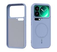 YRDUKJFDJ Custodia Posteriore del Telefono Magnetic Case Compatible with Xiaomi 17 PRO, Soft Anti-Scratch Microfiber Lining, Slim Liquid Silicone Shockproof Protective Cover(Mavi)