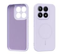 YRDUKJFDJ Custodia Posteriore del Telefono Magnetic Case Compatible with Xiaomi 17, Soft Anti-Scratch Microfiber Lining, Slim Liquid Silicone Shockproof Protective Cover(Mor)