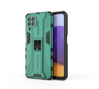 YRDUKJFDJ Custodia posteriore magnetica per Samsung Galaxy A22 4G, con cavalletto invisibile integrato, antiurto, sottile, senza cuciture, custodia protettiva antiscivolo e a prova di caduta (verde)