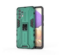 YRDUKJFDJ Custodia posteriore magnetica per Samsung Galaxy A32 4G, con cavalletto invisibile integrato, antiurto, sottile, senza cuciture, custodia protettiva antiscivolo e a prova di caduta (verde)