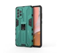 YRDUKJFDJ Custodia posteriore magnetica per Samsung Galaxy A72 5G, con cavalletto invisibile integrato, antiurto, sottile, senza cuciture, custodia protettiva antiscivolo e a prova di caduta (verde)