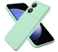 YRDUKJFDJ Custodia posteriore per telefono ZTE Blade A34, antigraffio, sottile, sottile, in morbido silicone liquido TPU, protezione completa per fotocamera, colore puro, copertura semplice con