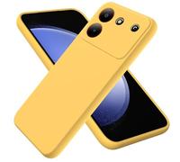 YRDUKJFDJ Custodia posteriore per telefono ZTE Blade A54, antigraffio, sottile, in silicone liquido morbido TPU gomma protezione completa per fotocamera, colore puro, copertura semplice con cinturino