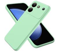 YRDUKJFDJ Custodia posteriore per telefono ZTE Blade A54, antigraffio, sottile, sottile, in morbido silicone liquido TPU, protezione completa per fotocamera, colore puro, copertura semplice con