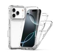 YRDUKJFDJ for iPhone 17 PRO Crystal Clear Case,Shockproof Protective Phone Case,Anti-Scratch Protective Transparent Slim Cover for iPhone 17 PRO