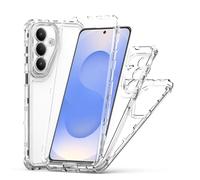 YRDUKJFDJ for Samsung Galaxy S26 Crystal Clear Case,Shockproof Protective Phone Case,Anti-Scratch Protective Transparent Slim Cover for Samsung Galaxy S26