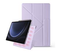 YRDUKJFDJ for Samsung Galaxy Tab S10 Lite 10.9 inch Model SM-X400/X406B Case,Magnetic Attachment Slim Trifold CAS Auto Wake/Sleep,Multi-Viewing Angles,Slim Light Shell Cover(Purple 2)