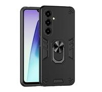 YRDUKJFDJ for ZTE Blade V80 Max Phone Case with Kickstand & Shockproof Military Grade Drop Proof Protection Rugged Protective Cover PC Matte Textured Sturdy Bumper Cases(Siyah)