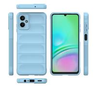 YRDUKJFDJ Porta Cellulare Filp Case for Samsung Galaxy A06 5G Phone Case Silicone Slim Full Body Protection Shock Resistant Scratch Resistant Soft Inner Fiber Flocking Cases(Mavi)