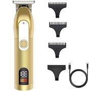 YREAJZVS Tagliatrice per capelli per gli uomini, tagliacapelli elettrica ricaricabile, tagliatrice per capelli per gli uomini, tagliatrice per capelli per la barba, senza fili
