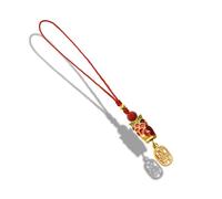 Yreamont Ciondolo per telefono a forma di carpa fortunata, regalo in stile cinese, regalo per donne e uomini, cordino per telefono per adolescenti, ragazze, ragazzi, catena per telefono, regalo per