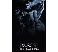 YRENBIYYONZ Exorcist: The Beginning (2004) Show Placca Poster Metallo Targa Targa Metallo 20,3 cm x 30,5 cm Decorazione da Parete Vintage Retro