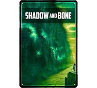 YRENBIYYONZ Shadow and Bone (2021) Show Placca Poster Metallo Targa Targa Targa in Metallo 20,3 cm x 30,5 cm Decorazione da Parete Vintage Retro