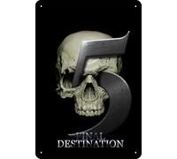 YRENBIYYONZ Targa in metallo con scritta "Final Destination 5 (2011) ", 20,3 x 30,5 cm, decorazione da parete vintage retrò