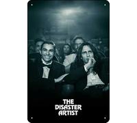 YRENBIYYONZ Targa in metallo con scritta "The Disaster Artist (2017), 20,3 x 30,5 cm, decorazione da parete retrò vintage