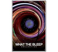 YRENBIYYONZ Targa in metallo con scritta "What the Bleep!", 20,3 x 30,5 cm, decorazione da parete vintage retrò