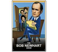 YRENBIYYONZ The Bob Newhart Show (1972) Show Placca Poster Metallo Targa Metallo Targa 20,3 cm x 30,5 cm Decorazione da Parete Vintage Retro